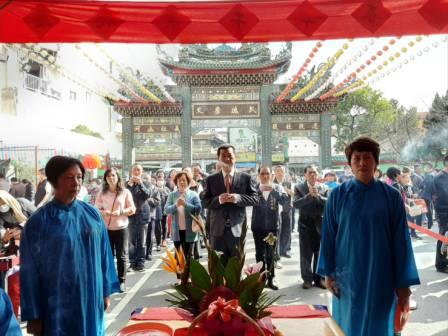 草屯鎮109年度新春寺廟祈安植福活動